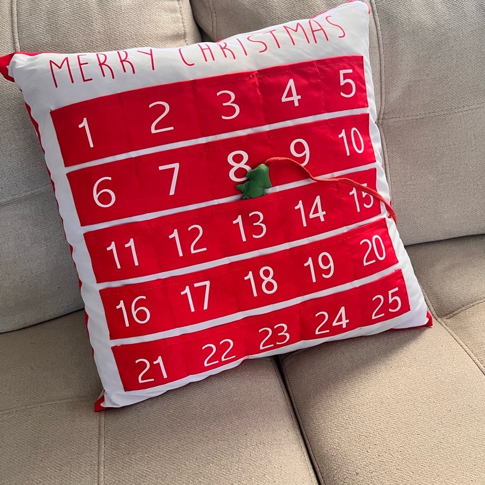 Brand new throw Christmas pillow